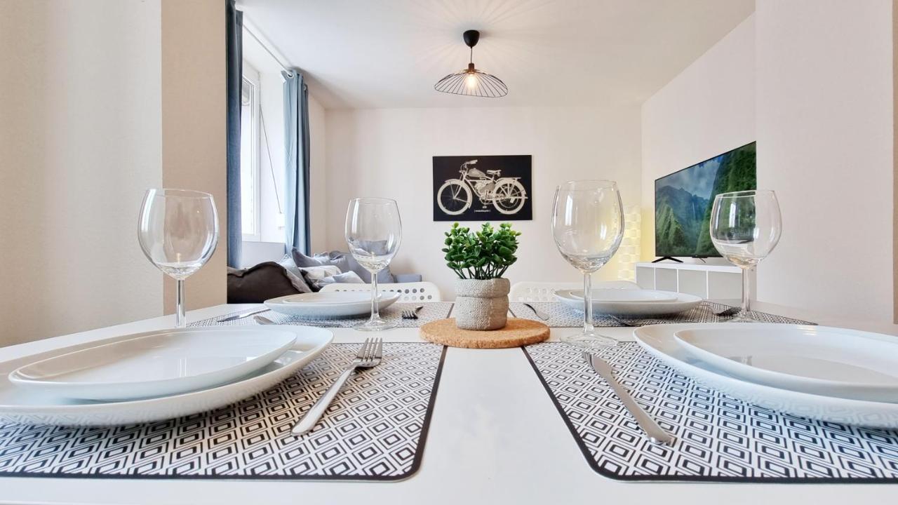 Chez Jm - Calme - Chic - Fibre - Relax Bnb Mylhúzy Exteriér fotografie